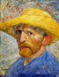 Self Portrait With Straw Hat 5