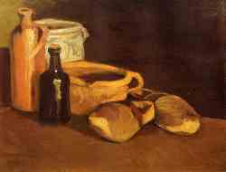 Still Life With Clogs And Pots