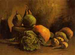 Still Life With Vegetables And Fruit