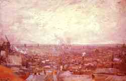 View Of Paris From Montmartre