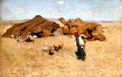 Arab Encampment Biskra
