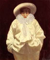 Sarah Bernhardt As Pierrot