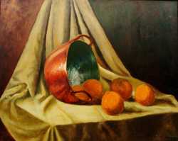 Bodegón Con Naranjas