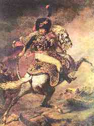 An Officer Of The Imperial Horse Guards Charging
