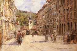 A Street Scene In Bern