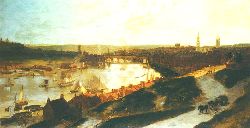 View Of Newcastle On The River Tyne From St Anns