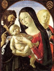 Madonna And Child With St John The Baptist