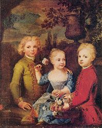 Drei Kinder Des Ratsherrn Barthold Hinrich Brockes