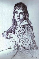 Portrait Of The Artist’s Daughter, Vera