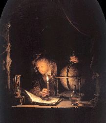 Astronomer By Candlelight