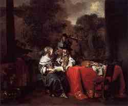 Party On A Terrace- 1652