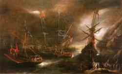 Embarkation Of Spanish Troops (1630)